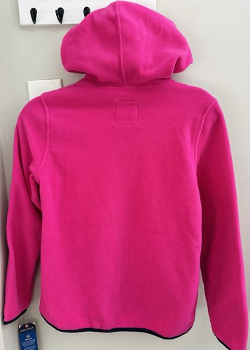 NAUTICA MÄDCHEN FLEECE HOODIE REISSVERSCHLUSS MAGENTA GRÖSSE 5 - Bild 2 von 3