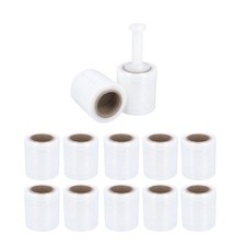 5" x 1000 FT Pallet Wrap Stretch Film Shrink Hand Wrap Clear with Free Handle