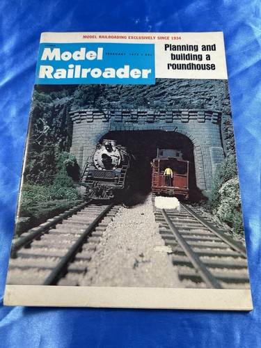 MODEL RAILROADER MAGAZINE FEBRUARY 1972. - Picture 1 of 2