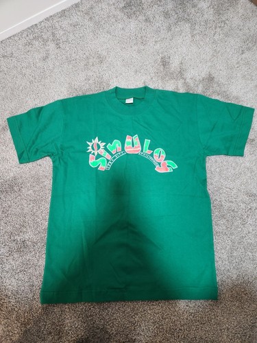 Sinulog Cebu Phillipines T Shirt Cebu Size M Green Graphic Tee - Picture 1 of 8