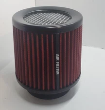 muge racing Universal 3 Inch 76mm Air Intake Filter Replacement Cone Air Filters