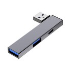 Versatile USB3.0 Hub USB Splitter With Type C And 2USB Port For All Devices