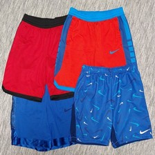 Youth Lot Of 4 Bundle Nike Dri-Fit Shorts Nice Size Large