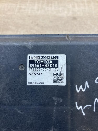 89661 42c10 175800 7743 8966142c10 engine control unit/module ecu toyota rav 4 - Picture 5 of 7