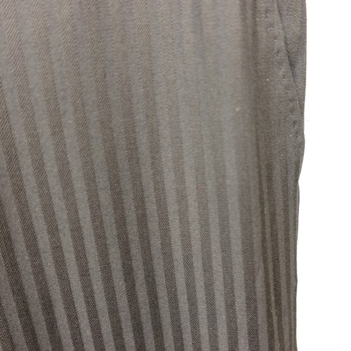 Pantalone lana italiano vintage anni 90 uomo THIERRY MUGLER 42 nero righe ombra 33x30 - Foto 9 di 14