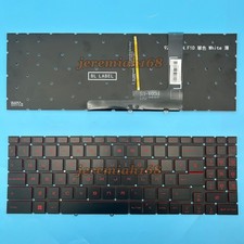 For MSI GF66 MS-1582 GF76 GL76 GL66 MS-17L1 MS-17H3 Spanish Keyboard Red Backlit