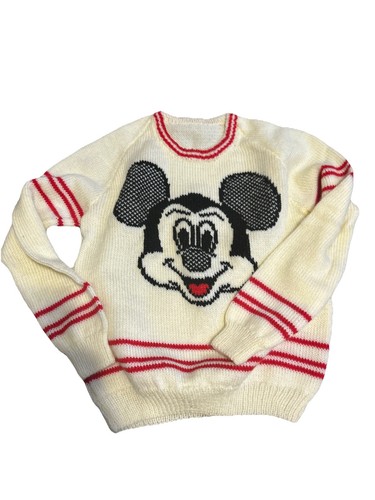 Vintage Mickey Mouse Kids Sweater Size Medium? - Picture 1 of 2
