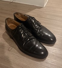 Churchs Custom Grade Cap Toe Oxford Sz 9.5F Uk 10.5 US Mens Black England