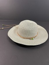 Sunday Afternoons Women's Sun Hat, Blue, Green,  Beige Weave - Packable design
