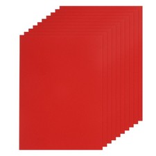 10 Sheet A4 Glitter Red Card Stock, 8"x11" Paper for DIY Crafts