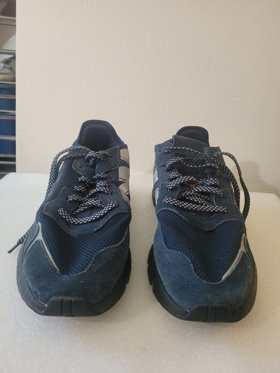 Used ADIDAS ORIGINALS NITE JOGGER SHOES EE5858 COLLEGIATE NAVY