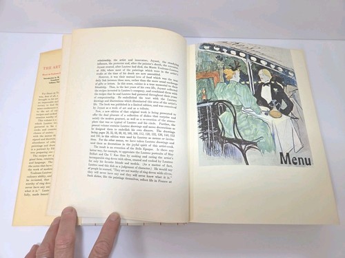 The Art of Cuisine Henri de Toulouse-Lautrec Maurice Joyant, 1st ed (1966, HCDJ) - Picture 6 of 10