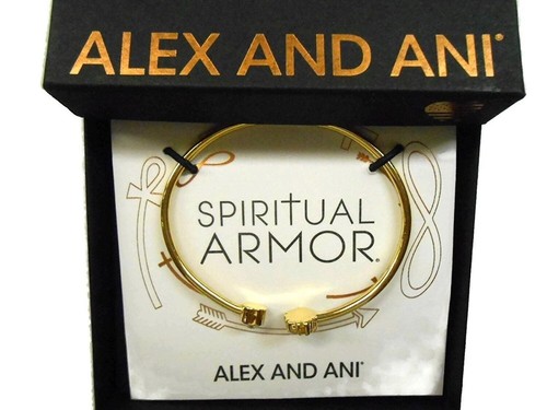 Alex And Ani Lotus Peace Blütenblätter Armreif Armband 14Kt Vergoldet Nwtbc 2017 - Bild 1 von 6