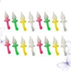 16pcs Silikonweingieß Alkoholgäste Spouts Ölstopps -Sauce -Flaschendüse mit
