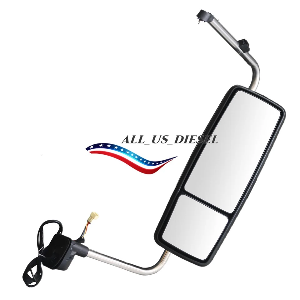 Espejo de puerta cromado térmico para International Harvester Prostar 2013-2017 diestro y derecho Foto 4 de 4