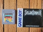SolarStriker (1990) for Gameboy with Instruction Booklet