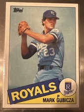 1985 Topps - Mark Gubicza #127