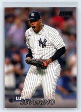 2023 Stadium Club Luis Severino Black Foil #129 New York Yankees