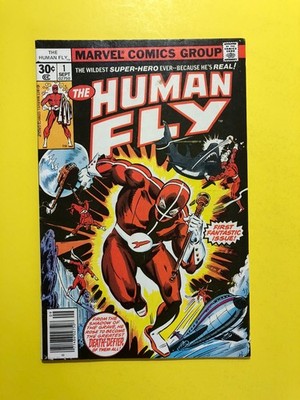 1977 THE HUMAN FLY #1 MARVEL COMICS FN/VF