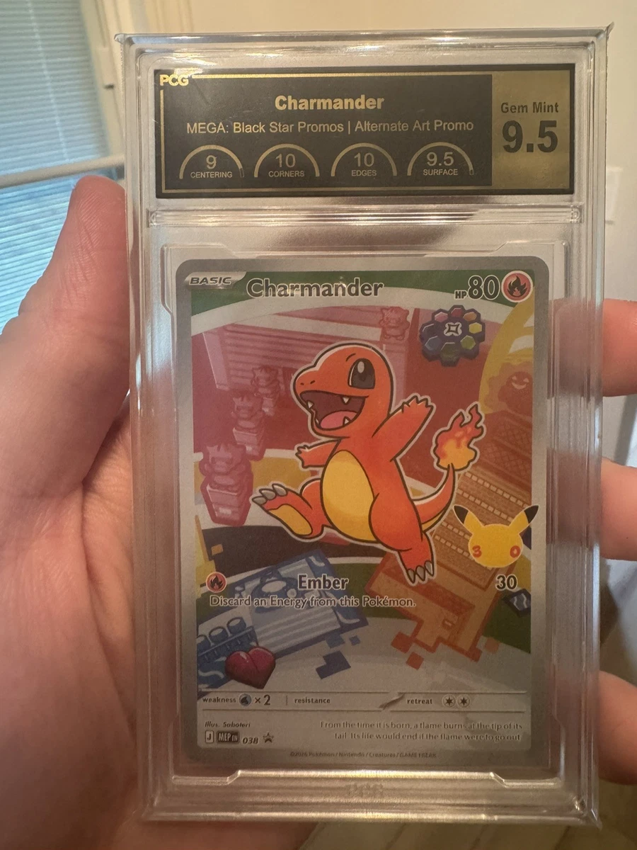 Charmander Pokémon TCG Professional Sports Authenticator (PSA
