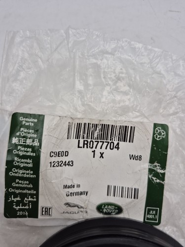 Land Rover Defender L316 2007-16 Genuine Front Crankshaft Oil Seal LR077704 2.2D - Foto 2 di 6