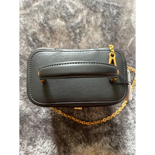 ZARA Contrast Weave Rattan Basket Bag Handbag - Picture 8 of 16