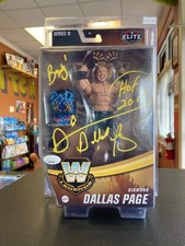Mattel WWE Legends Elite Series 10 Diamond Dallas Page SIGNED Action Figure