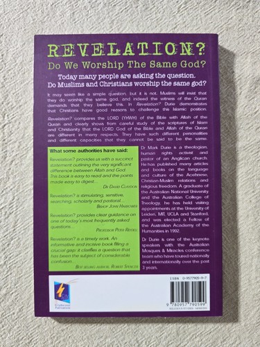 Revelation? - Do We Worship the Same God? by Mark Durie - Paperback - Picture 2 of 2