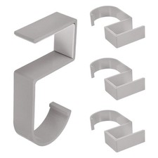 4 Pcs Handbag Hooks for Table under Desk Headphone Hanger Hanging