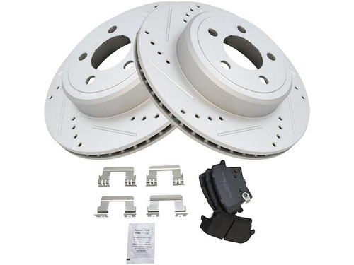 For 2005-2021 Chrysler 300 Brake Pad and Rotor Kit Rear 31791FRTG 2006 2007 2008 - Bild 1 von 2