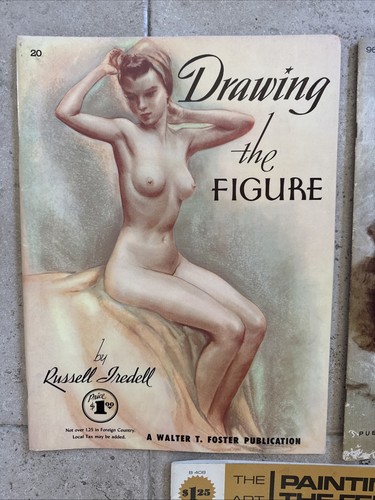 Vintage How to Draw The Nude Fritz Willis Walter T Foster & Drawing The Figure - Picture 2 of 17