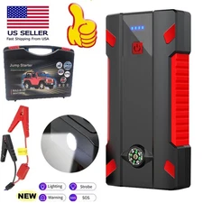 100000mAh Car Jump Starter Booster Jumper Box Power Bank Battery Charger