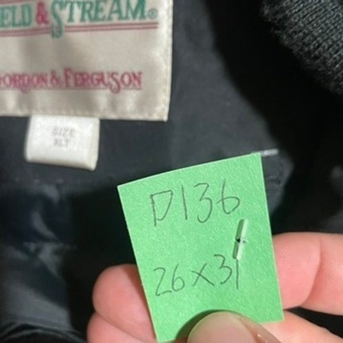 Field & Stream Puffer Jacket Insulated Winter Coat Color Block XLT - Picture 7 of 8