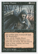 Zombie Master #58 (MP) Fourth Edition 4ED Magic MTG