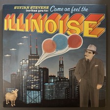 Sufjan Stevens Illinois 2005 Original Superman US 1st Press Balloon Sticker
