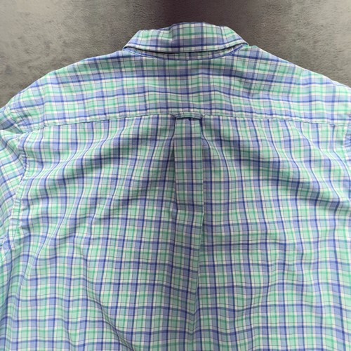 IZOD Herren Premium Essentials Kariertes Button Down Hemd Langarm Größe L G - Bild 8 von 16