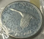 1867-1967 Canada Silver Dollar - 80% Silver