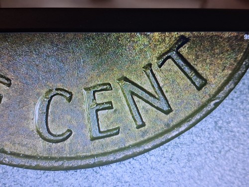 1972 💥BU/RD💥 Lincoln Memorial Cent Doubling on Obverse & Reverse. Stunning 🔥 - Picture 10 of 12
