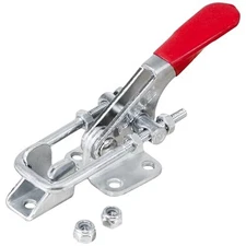 POWERTEC 20310 Latch-Action Toggle Clamp, 400 lbs Capacity Number, 323