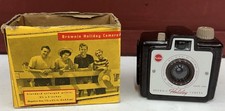 VINTAGE 1950  s Kodak Brownie Holiday Film Camera Made In USA Untested