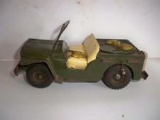 Vintage Toy Japan Friction U.S ARMY JEEP Parts
