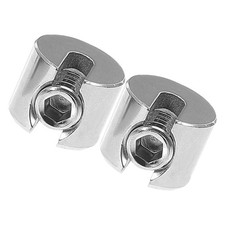  2 Pcs Chicken Wire Fencing Cord Locks for Drawstrings Cable Stop End Clips 7.79 per metre