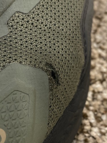 Oboz Katabatic Mid Hiking Boots Eco Black Green Trails Camping Mens Size 9.5 - Picture 8 of 14