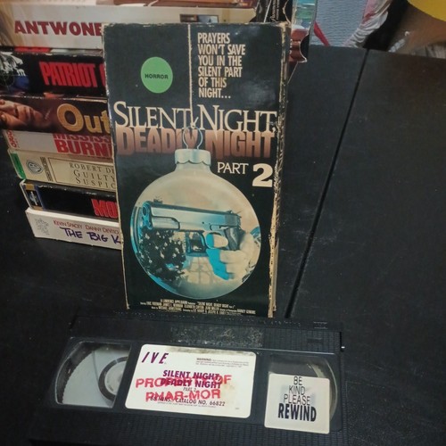 Silent Night Deadly Night Part 2 1992 VHS Rare