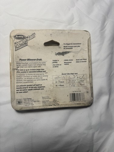 5 Stück Packung 1/4 Oz Berkley Powerbait Realistix 4" Barsch - Bild 4 von 4
