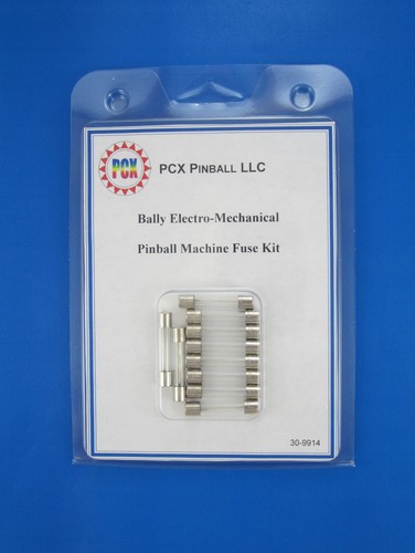 Máquina de pinball Bally Hang Glider 1976 kit de fusibles EM - 10 fusibles - Imagen 1 de 2