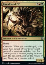MTG Bloodbraid Elf (839/1023) Commander Legends Battle for Baldur's Gate NM
