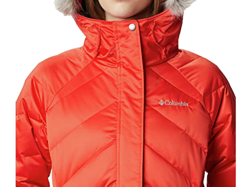 Nueva chaqueta media naranja audaz para mujer Columbia Lay D Down Ii talla L - Imagen 5 de 7