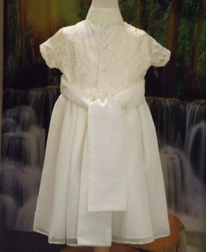 BHS, cream bridesmaid or party dress, age 10 years, (worn once) - Picture 2 of 2