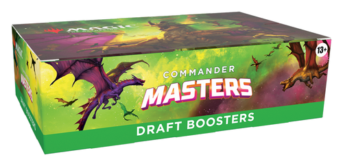 Commander Masters | Draft Booster Box ENG - MTG Magic the Gathering - OVP SEALED - Imagen 4 de 6